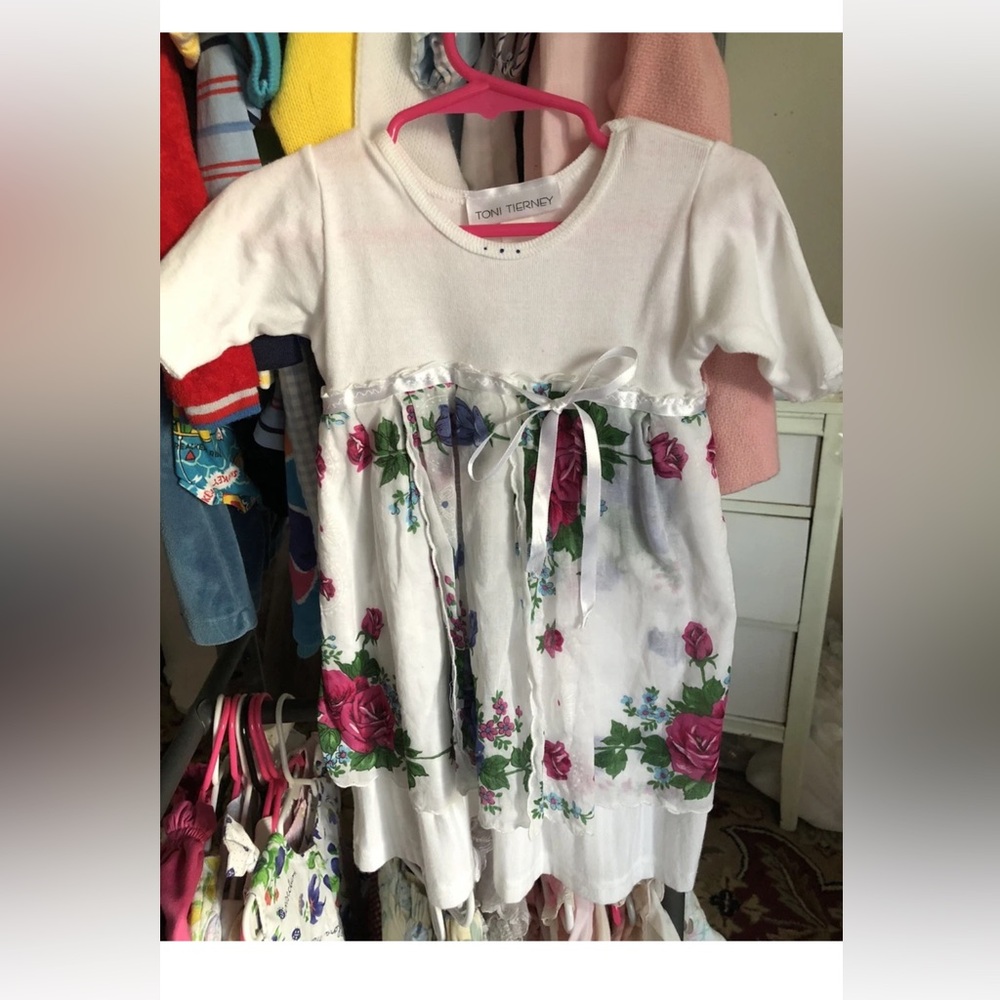 Toni Tierney Baby Girl’s Hankies Dress 2 T Nwot